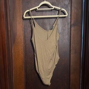 Wild Fable Tan Bodysuit